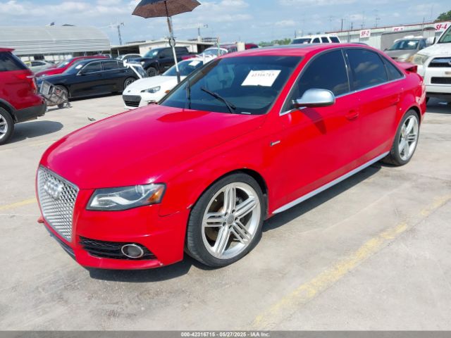 2012 AUDI S4 WAUBGAFL8CA076007 Photo 1
