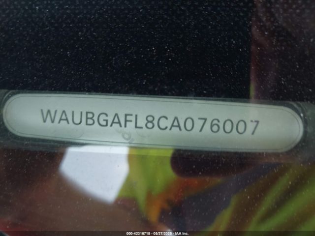 2012 AUDI S4 WAUBGAFL8CA076007 Photo 8