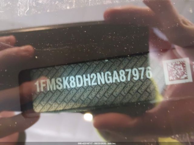 2022 FORD EXPLORER 1FMSK8DH2NGA87976 Photo 8