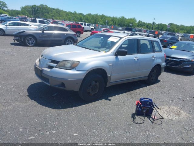 2004 MITSUBISHI OUTLANDER JA4LZ31FX4U004668 Photo 1