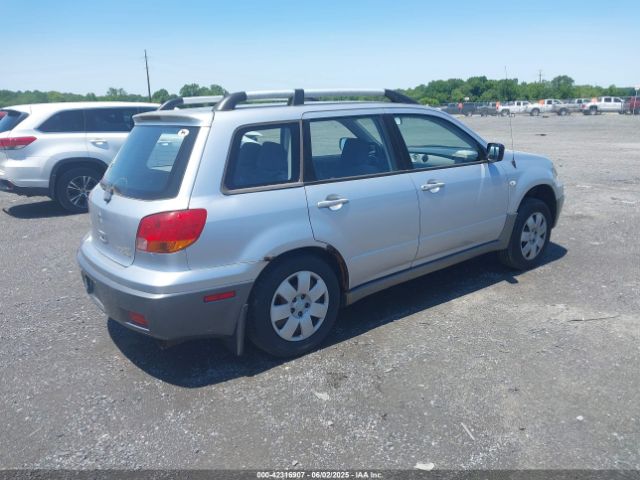 2004 MITSUBISHI OUTLANDER JA4LZ31FX4U004668 Photo 3