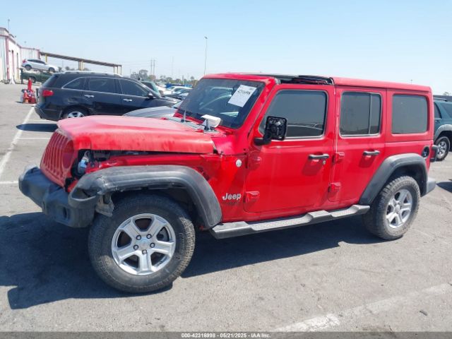 1C4HJXDN2LW279810 Jeep Wrangler Unlimited Sport S 4x4