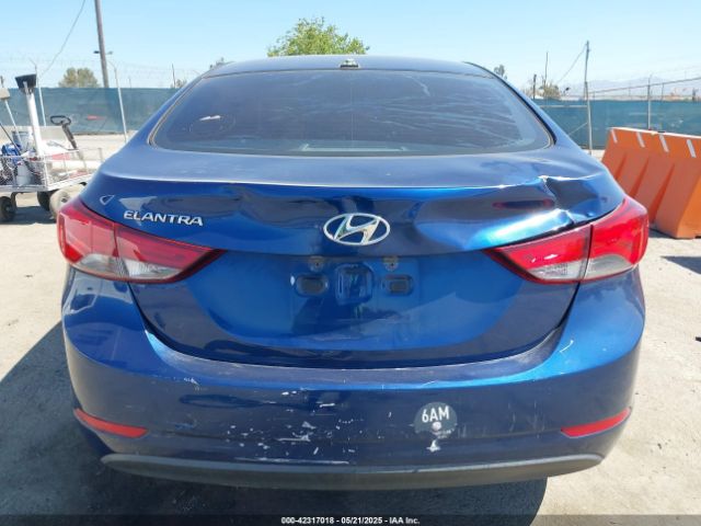 5NPDH4AE3GH717565 Hyundai ELANTRA SE