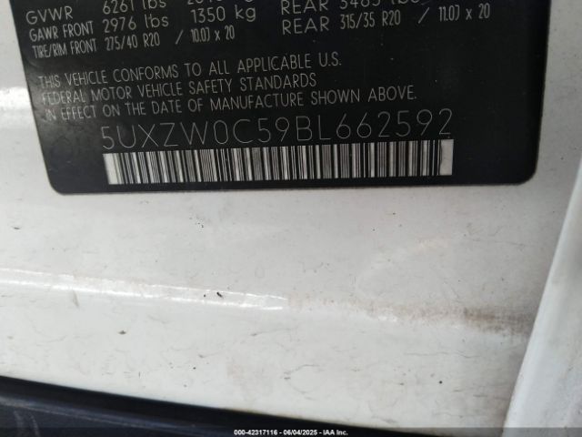 2011 BMW X5 5UXZW0C59BL662592 Photo 8