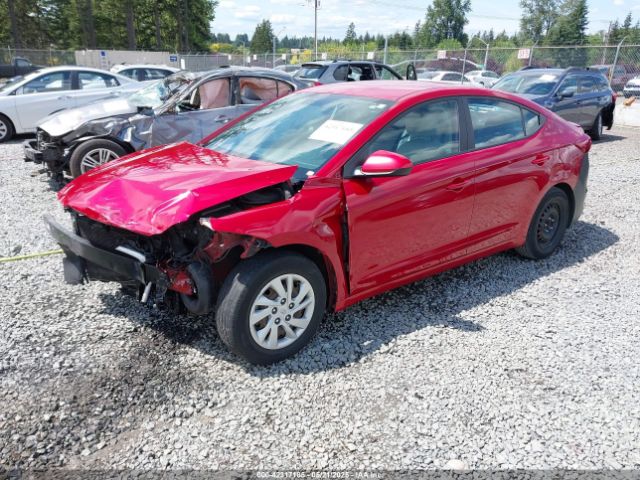 2018 HYUNDAI ELANTRA 5NPD74LF2JH263499 Photo 1