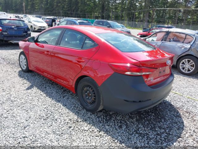 2018 HYUNDAI ELANTRA 5NPD74LF2JH263499 Photo 2