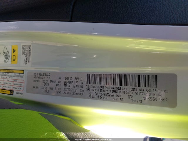 1C4HJXDN4KW570520 Jeep 2019