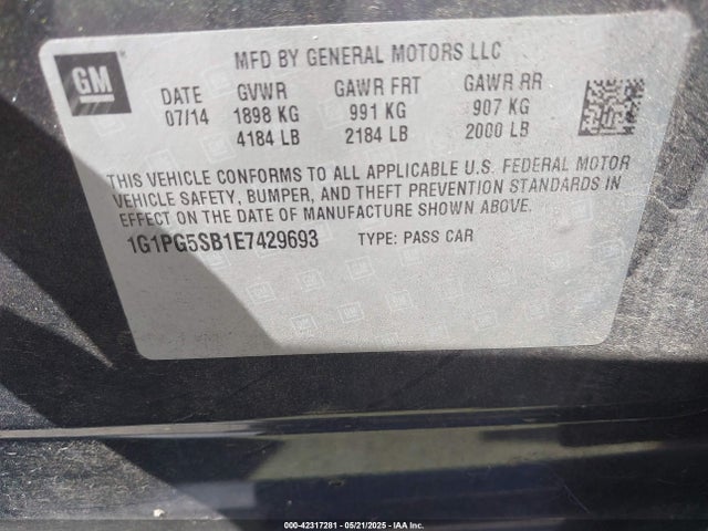 1G1PG5SB1E7429693 Chevrolet LUV