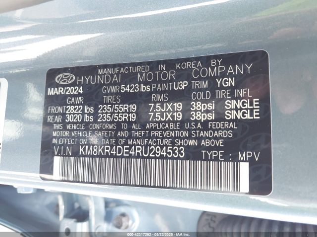 2024 HYUNDAI IONIQ 5 KM8KR4DE4RU294533 Photo 8