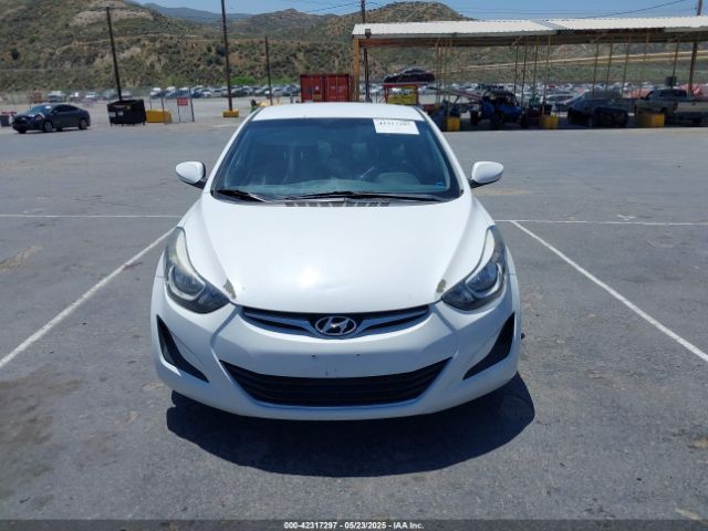 5NPDH4AEXGH735206 Hyundai ELANTRA SE