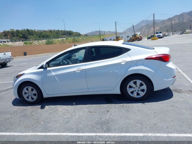 5NPDH4AEXGH735206 Hyundai ELANTRA SE