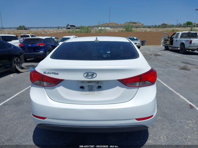 5NPDH4AEXGH735206 Hyundai ELANTRA SE