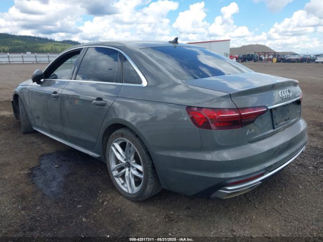 WAUEAAF45PN003120 Audi A4 Premium Plus 45 Tfsi S Line Quattro S Tronic
