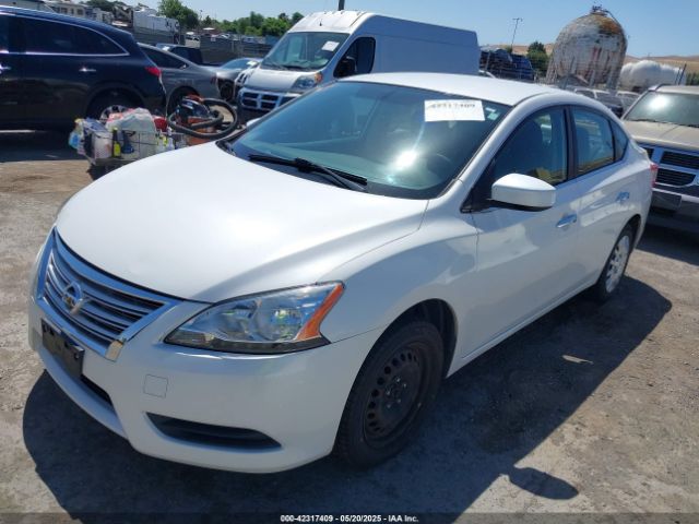 3N1AB7AP0EL663598 Nissan Sentra Fe+ S/fe+ Sv/s/sl/sr/sv
