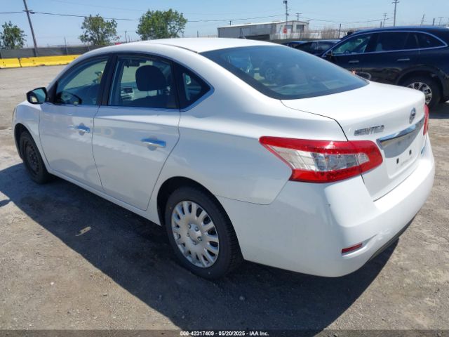 3N1AB7AP0EL663598 Nissan Sentra Fe+ S/fe+ Sv/s/sl/sr/sv