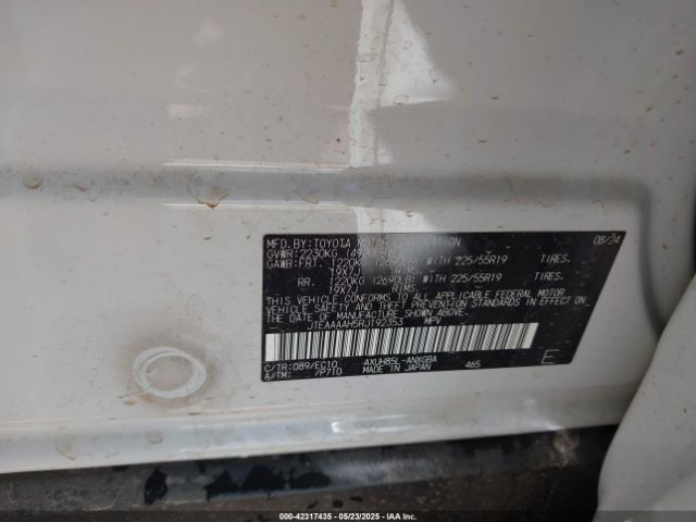 2024 TOYOTA VENZA JTEAAAAH5RJ192353 Photo 8