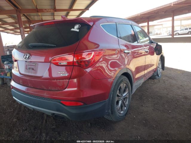 5XYZUDLB0GG313389 Hyundai Santa Fe Sport 2.4l