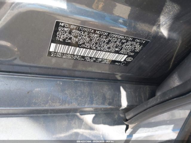 2014 LEXUS GS 350 JTHCE1BL2E5025972 Photo 8