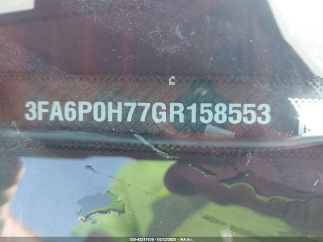 3FA6P0H77GR158553 Ford FUSION SE