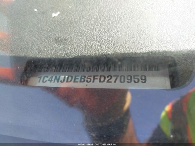 1C4NJDEB5FD270959 Jeep Compass High Altitude Edition