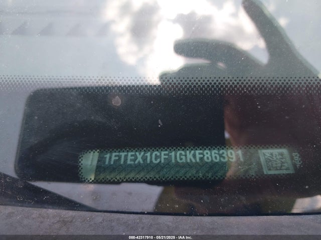 1FTEX1CF1GKF86391 Ford F-150 Xl