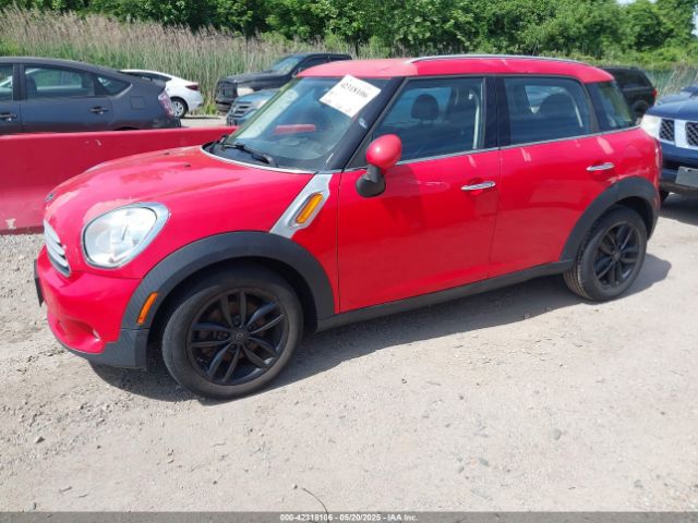 2012 MINI COOPER COUNTRYMAN WMWZB3C50CWM03467 Photo 1