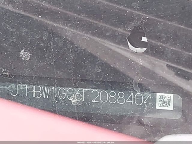 JTHBW1GG6F2088404 Lexus ES 300H