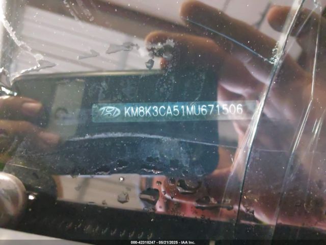 2021 HYUNDAI KONA KM8K3CA51MU671506 Photo 8
