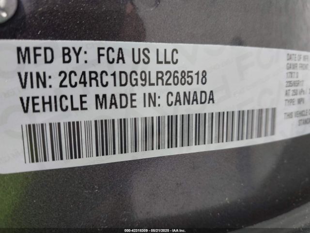 2020 CHRYSLER VOYAGER 2C4RC1DG9LR268518 Photo 8
