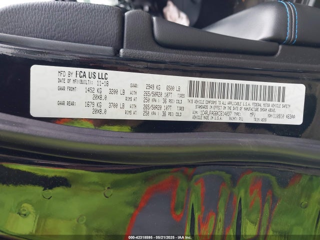 1C4RJFAG6KC614037 Jeep 2019