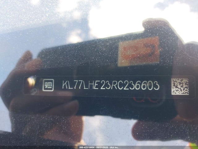 KL77LHE23RC236603 Chevrolet Trax Fwd Lt