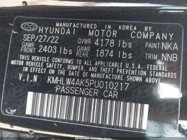 2023 HYUNDAI ELANTRA N KMHLW4AK5PU010217 Photo 8