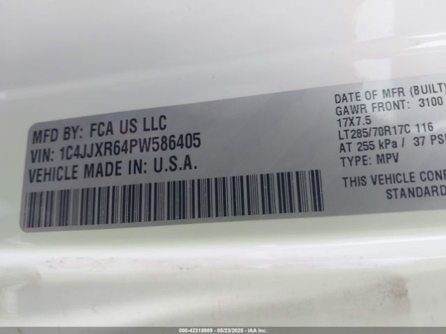 2023 JEEP WRANGLER 4XE 1C4JJXR64PW586405 Photo 8