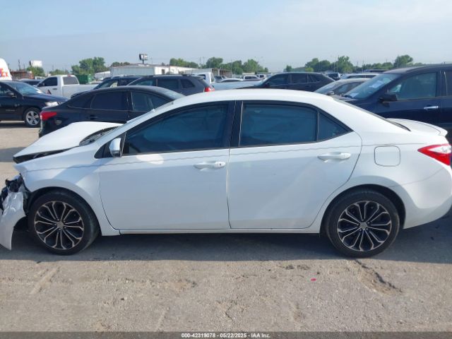 2T1BURHE2EC155048 Toyota Corolla S Plus