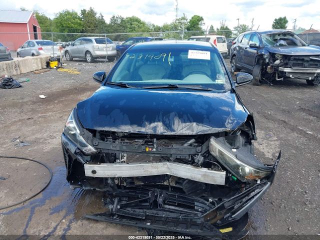 KMHC65LC1HU048279 Hyundai Ioniq Hybrid Blue