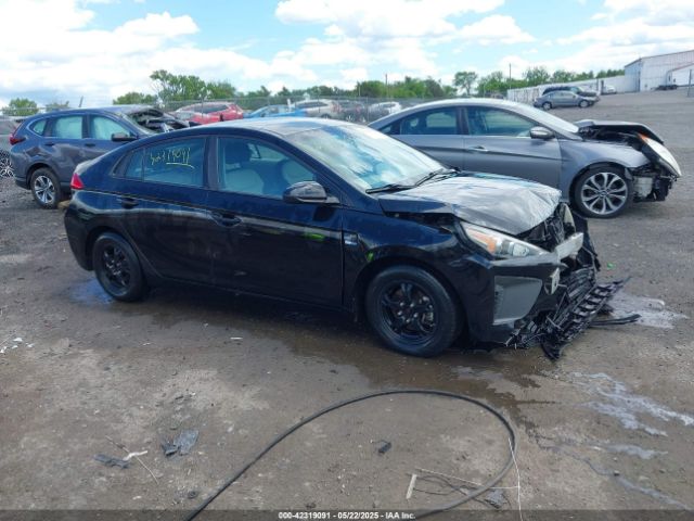 KMHC65LC1HU048279 Hyundai Ioniq Hybrid Blue