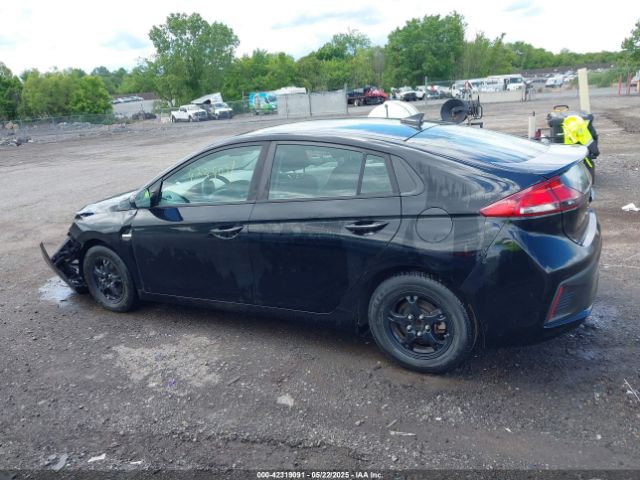 KMHC65LC1HU048279 Hyundai Ioniq Hybrid Blue