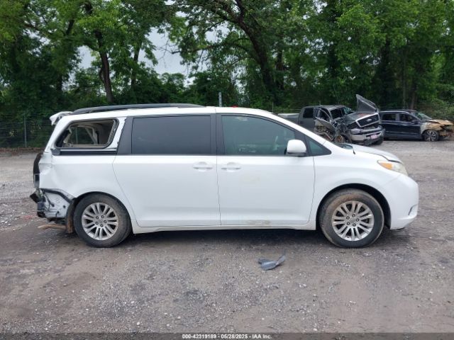 5TDYK3DC3ES442911 Toyota Sienna Xle V6 8 Passenger