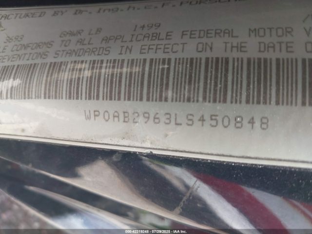 1990 PORSCHE 911 WP0AB2963LS450848 Photo 8