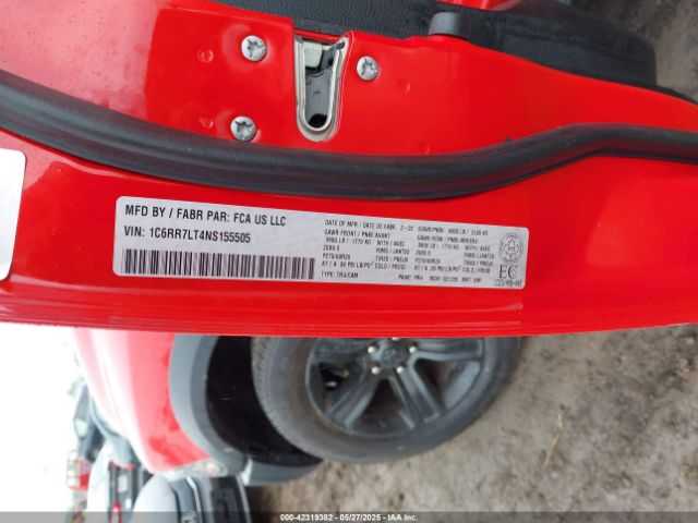 1C6RR7LT4NS155505 RAM 1500 Classic Slt