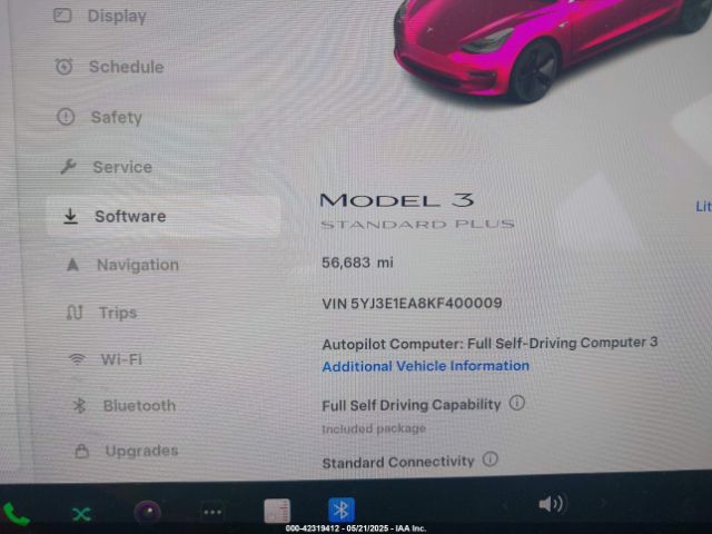 2019 TESLA MODEL 3 5YJ3E1EA8KF400009 Photo 6