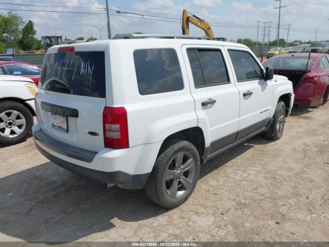 1C4NJPBA2HD134174 Jeep Patriot Sport Se Fwd