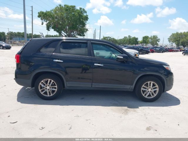 5XYKT3A61EG535893 KIA SORENTO LX
