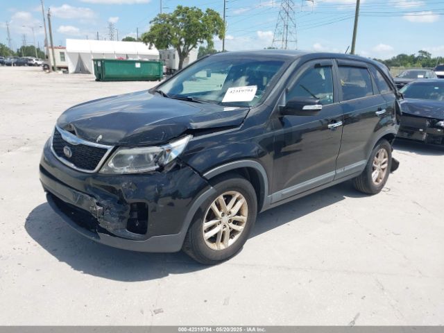 5XYKT3A61EG535893 KIA SORENTO LX