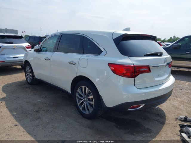 2016 ACURA MDX 5FRYD4H49GB016536 Photo 2