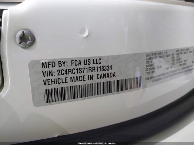 Chrysler Pacifica Hybrid Select 2024 2C4RC1S71RR118334 Image 9