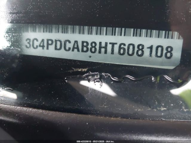 3C4PDCAB8HT608108 Dodge JOURNEY SE