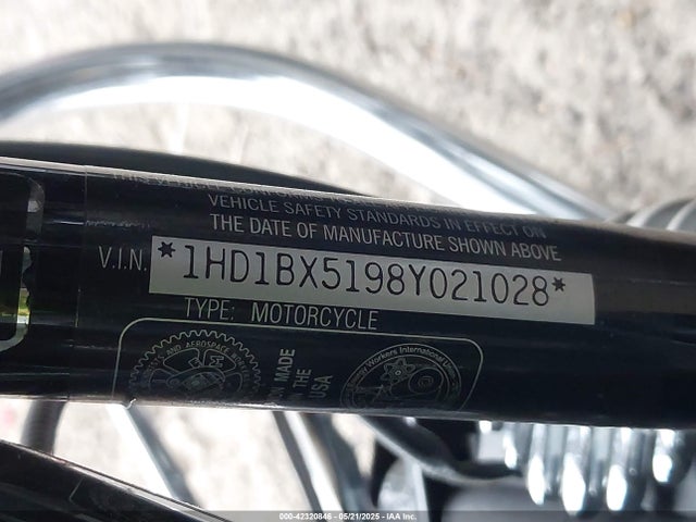 2008 HARLEY-DAVIDSON FLSTF 1HD1BX5198Y021028 Photo 9