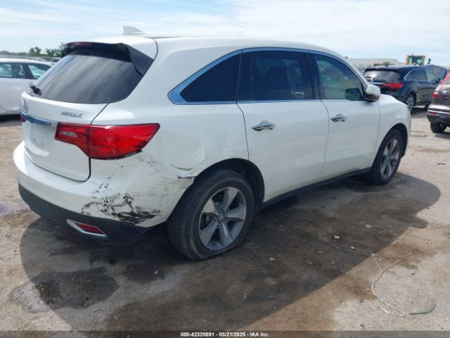 2016 ACURA MDX 5FRYD3H29GB016478 Photo 3