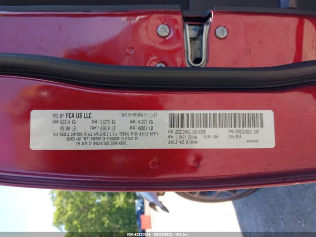 2018 DODGE CHARGER 2C3CDXHG1JH210295 Photo 8